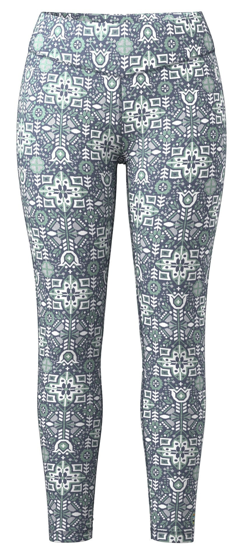 Classic Thermal Merino 250 Base Layer Bottoms - Womens - nightfall deco floral 1