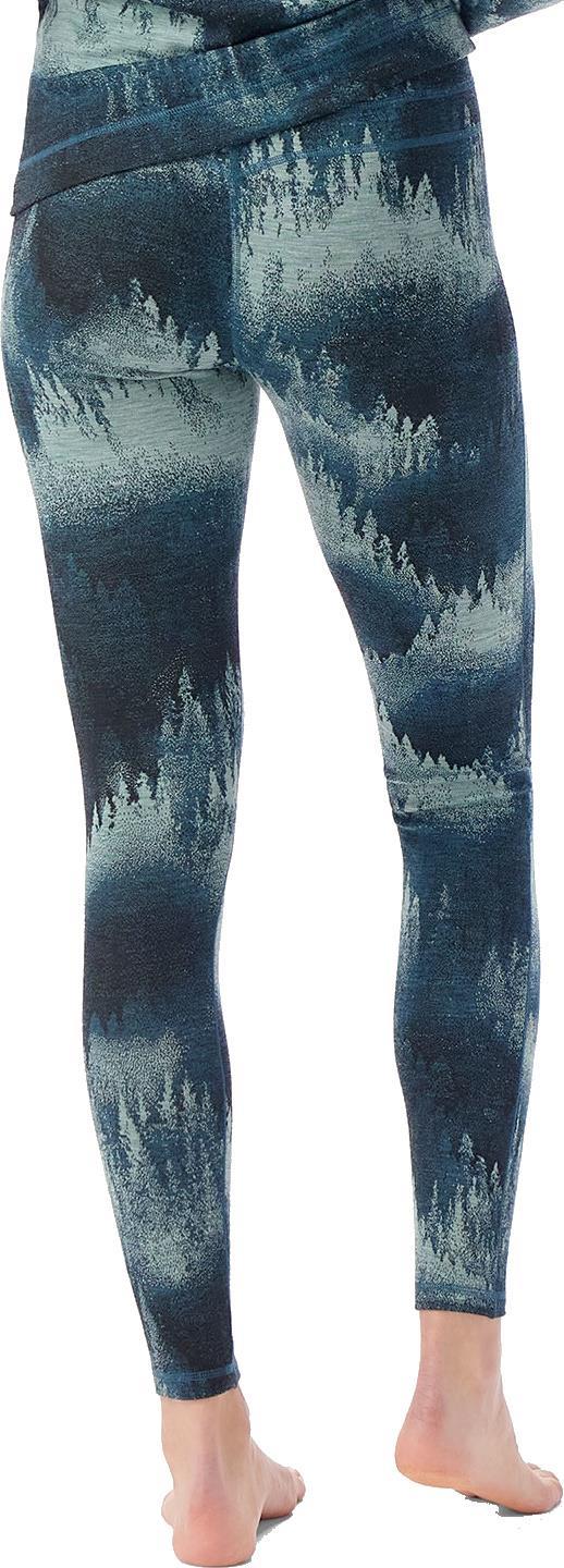 Classic Thermal Merino 250 Base Layer Bottoms - Womens - twilight foggy pines 1