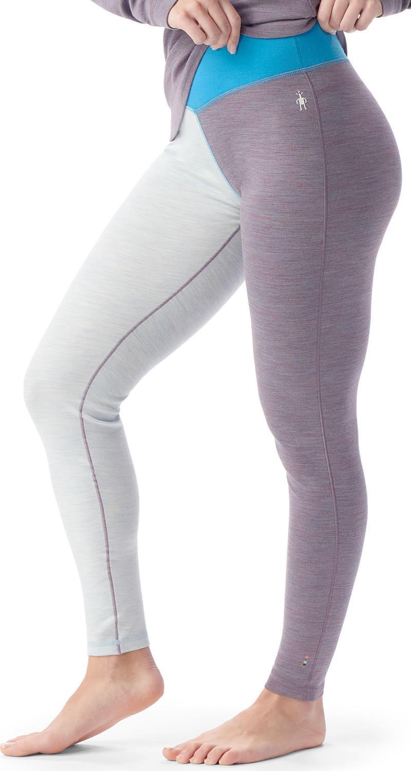 Classic Thermal Merino 250 Base Layer Bottoms - Womens - winter sky / chalk violet heather 1