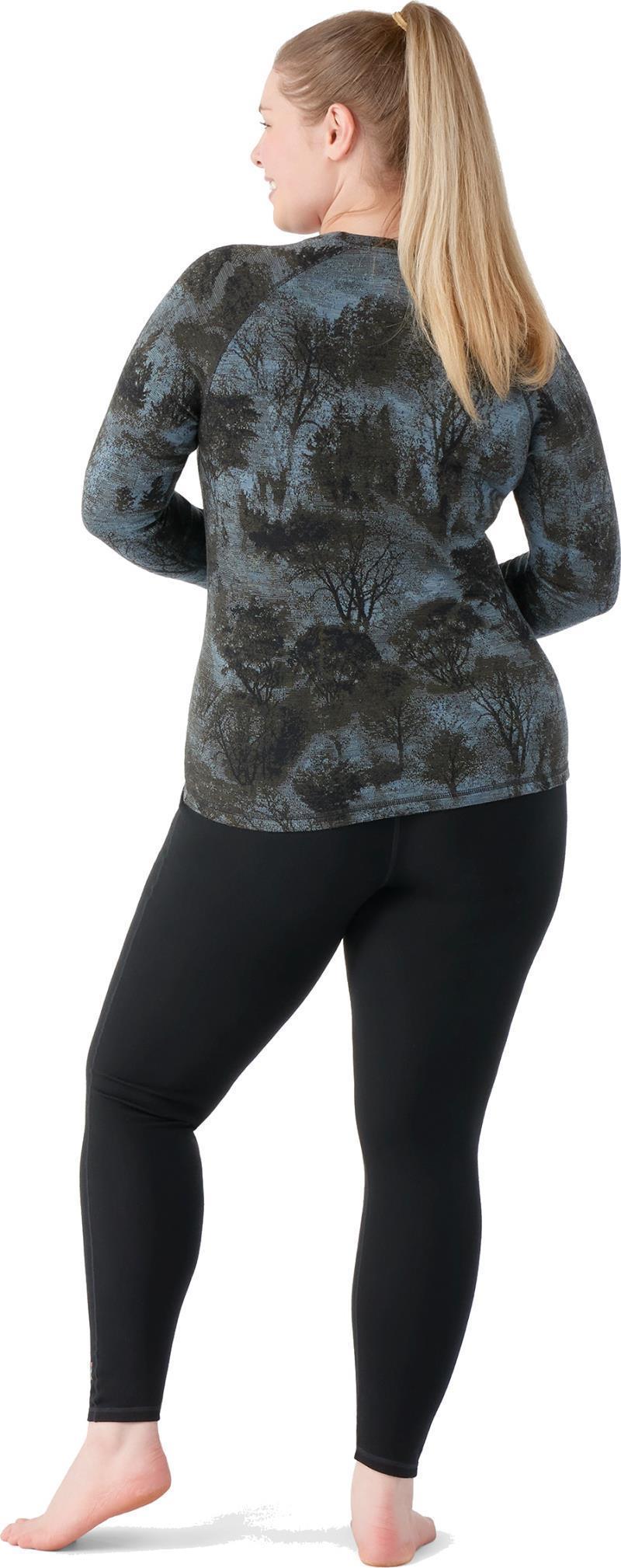Classic Thermal Merino 250 Base Layer Crew Plus - Womens - Black Forest 3