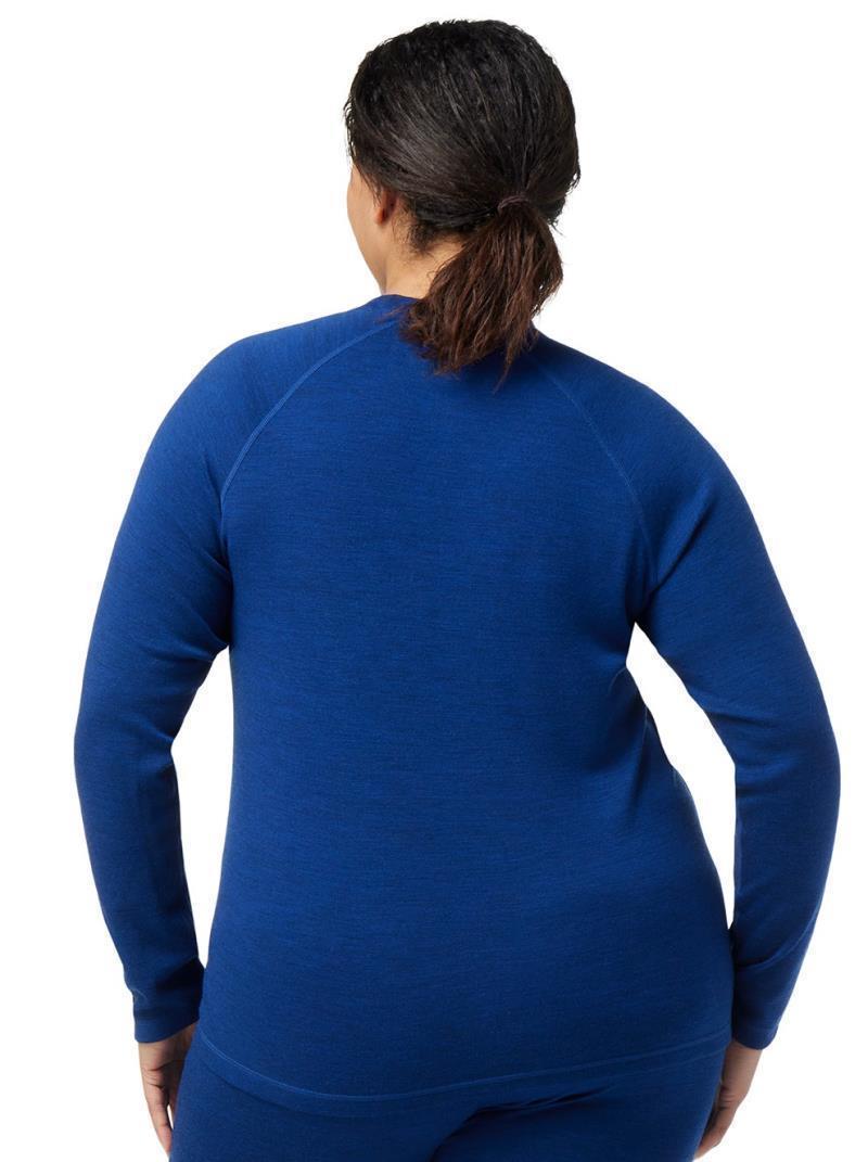 Classic Thermal Merino 250 Base Layer Crew Plus - Womens - Blueberry Hill Heather 3