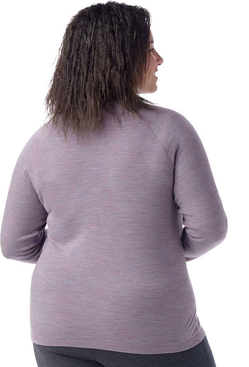 Classic Thermal Merino 250 Base Layer Crew Plus - Womens - Chalk Violet Heather 1