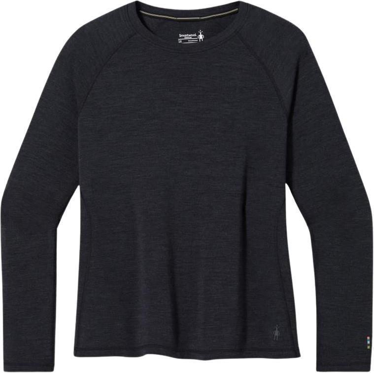 Classic Thermal Merino 250 Base Layer Crew Plus - Womens - Charcoal Heather 1