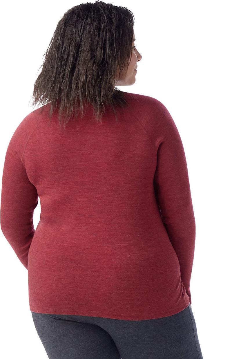 Classic Thermal Merino 250 Base Layer Crew Plus - Womens - Currant Heather 1
