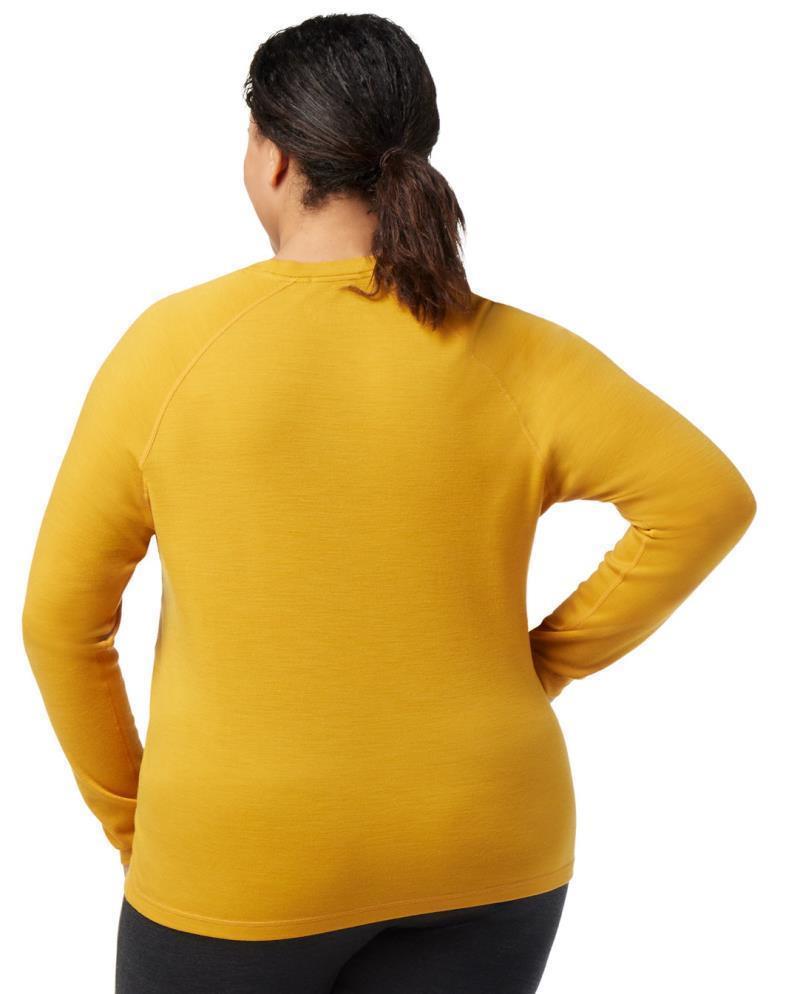 Classic Thermal Merino 250 Base Layer Crew Plus - Womens - Honey Gold Heather 3