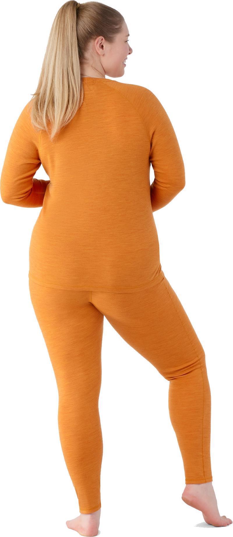 Classic Thermal Merino 250 Base Layer Crew Plus - Womens - Marmalade Heather 3