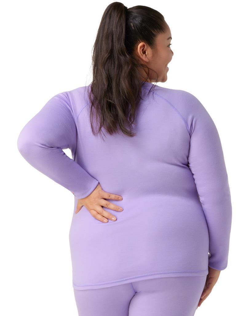 Classic Thermal Merino 250 Base Layer Crew Plus - Womens - Ultra Violet 3