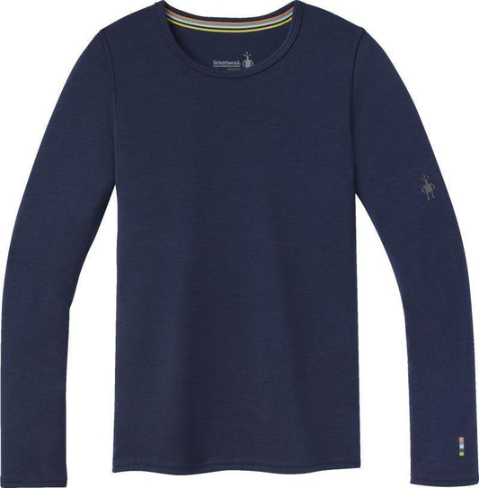 Classic Thermal Merino 250 Base Layer Crew - Kids - Deep Navy 1