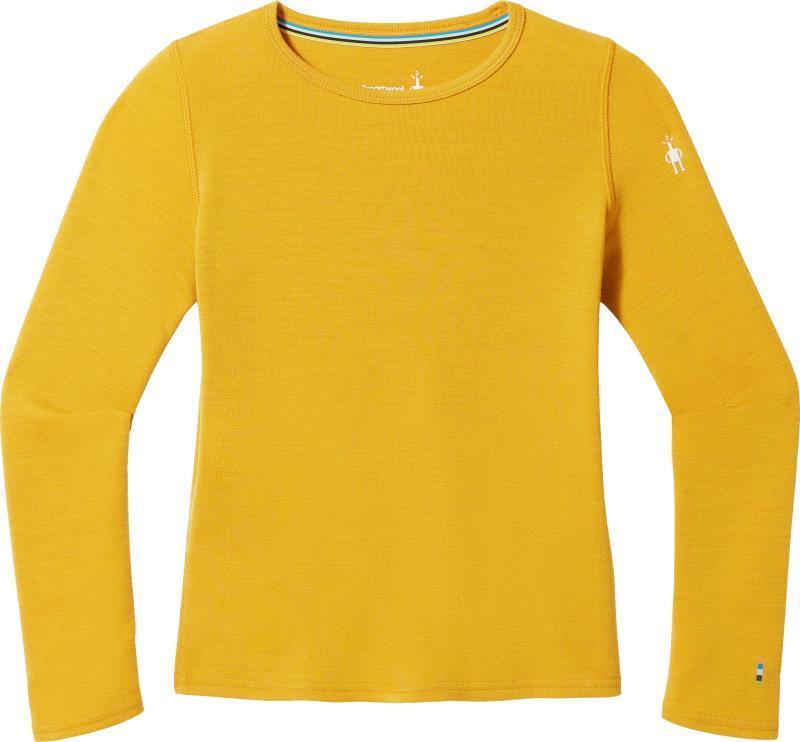 Classic Thermal Merino 250 Base Layer Crew - Kids - honey gold 1