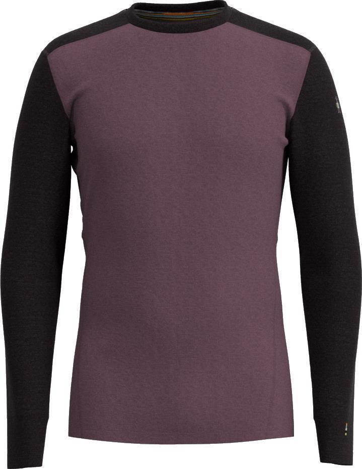 Classic Thermal Merino 250 Base Layer Crew - Mens - Argyle Purple Heather 1