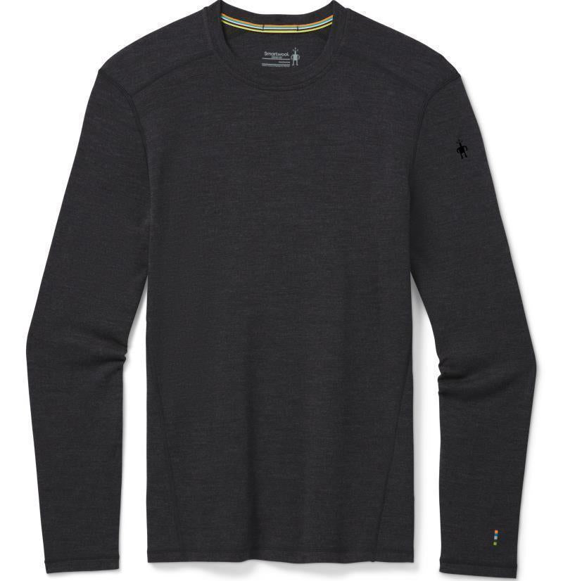 Classic Thermal Merino 250 Base Layer Crew - Mens - Charcoal Heather 1