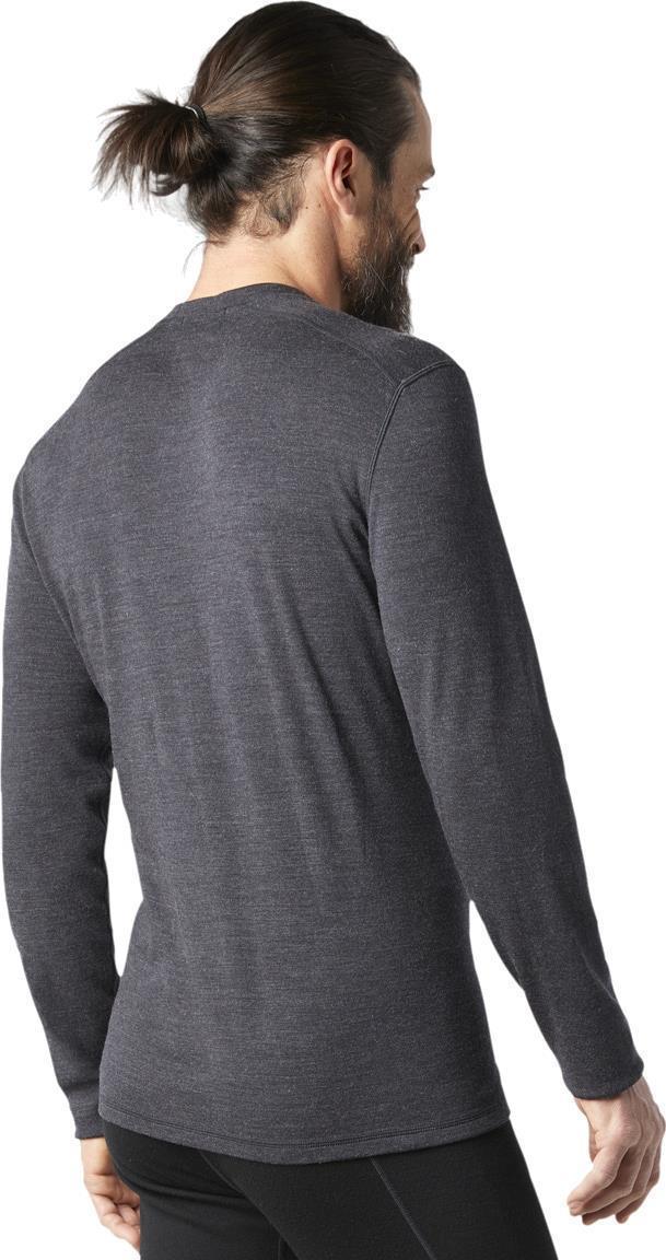 Classic Thermal Merino 250 Base Layer Crew - Mens - Charcoal Heather 3