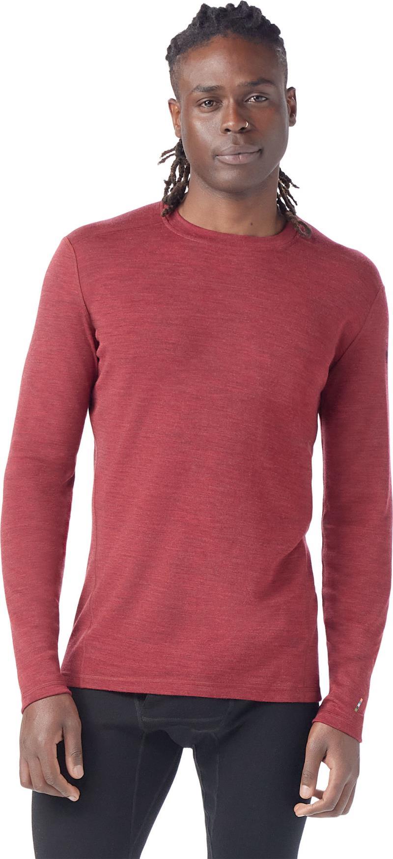 Classic Thermal Merino 250 Base Layer Crew - Mens - Currant Heather 2