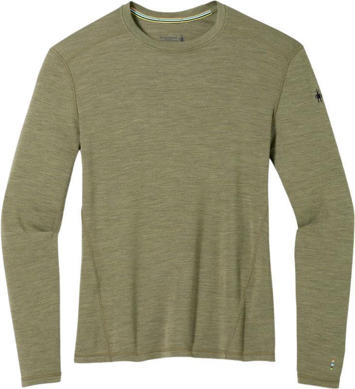 Classic Thermal Merino 250 Base Layer Crew - Mens - Winter Moss Heather 1