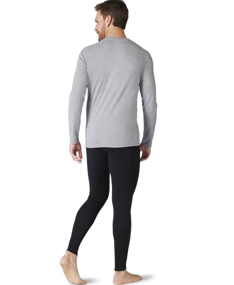 Classic Thermal Merino 250 Base Layer Crew - Mens - light gray heather 1
