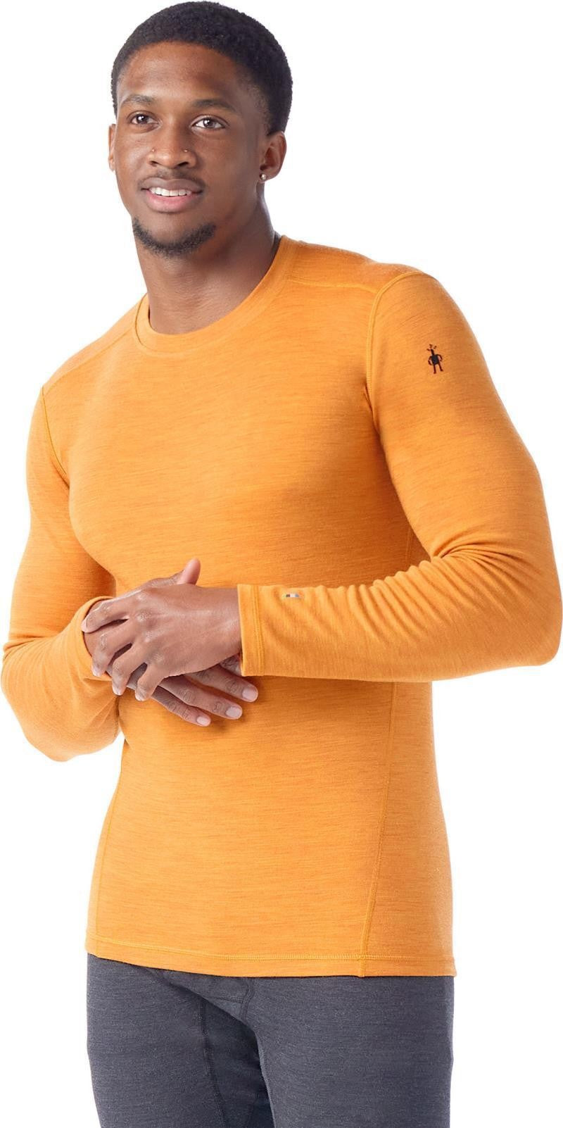 Classic Thermal Merino 250 Base Layer Crew - Mens - marmalade heather 1