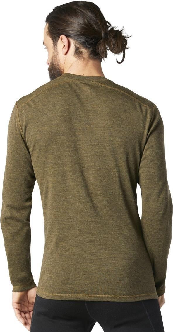 Classic Thermal Merino 250 Base Layer Crew - Mens - military olive heather 1