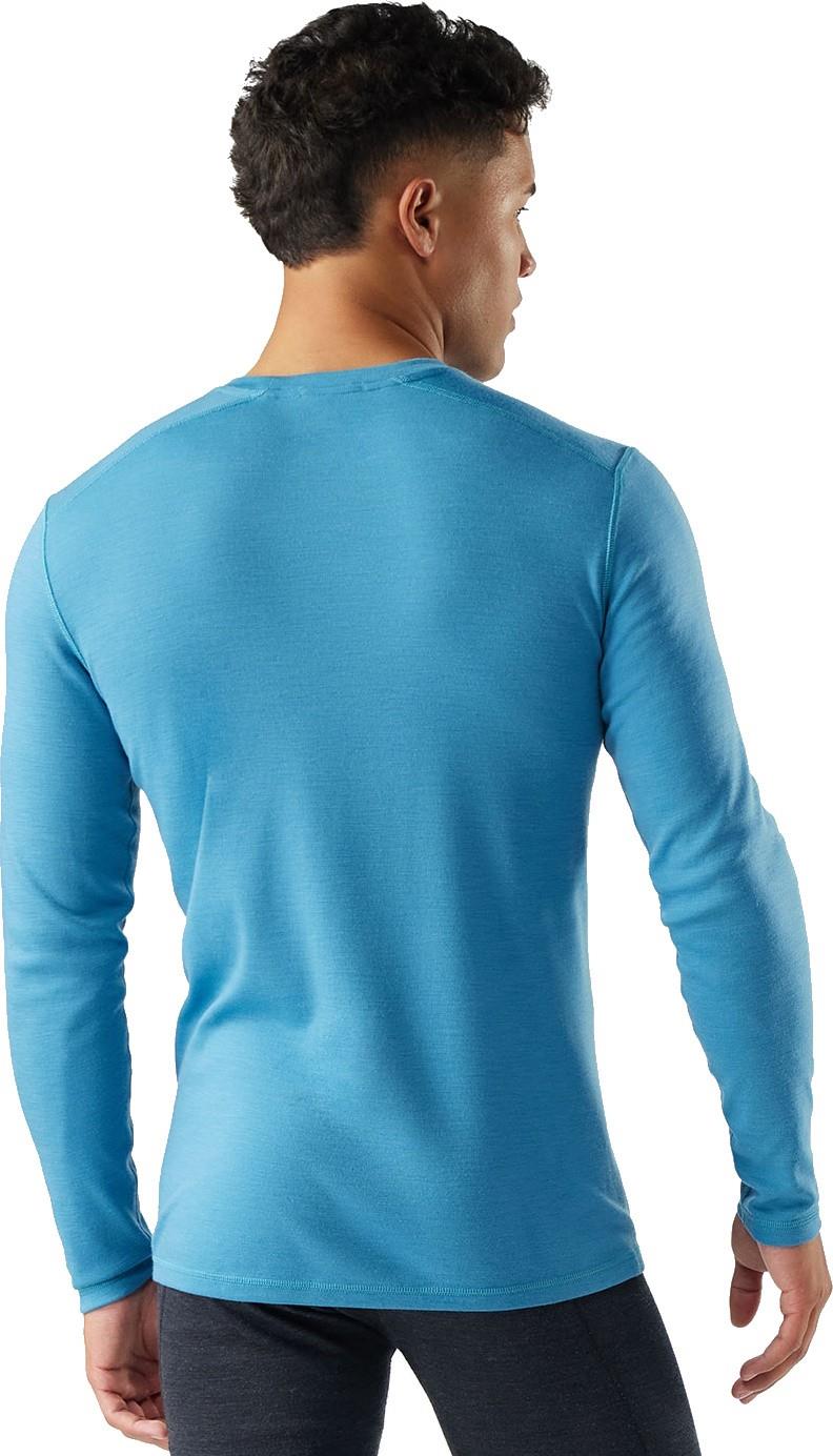 Classic Thermal Merino 250 Base Layer Crew - Mens - mineral blue heather 1