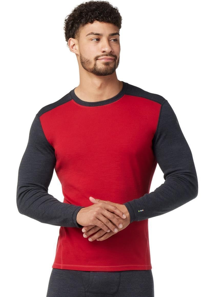 Classic Thermal Merino 250 Base Layer Crew - Mens - rhythmic red 1