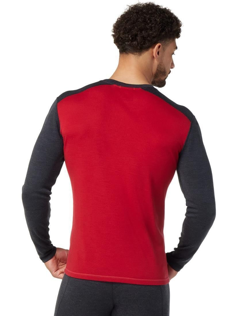 Classic Thermal Merino 250 Base Layer Crew - Mens - rhythmic red 1