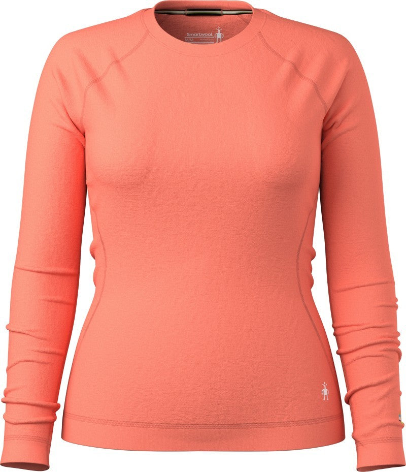 Classic Thermal Merino 250 Base Layer Crew - Womens - coral reef 1