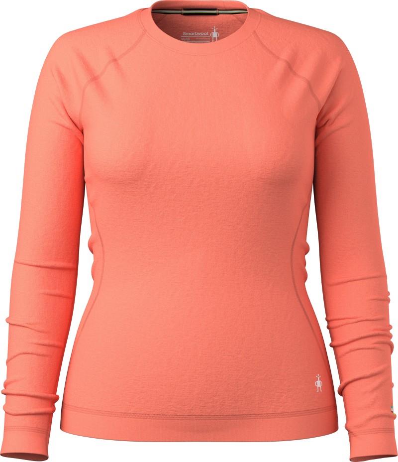 Classic Thermal Merino 250 Base Layer Crew - Womens - coral reef 1