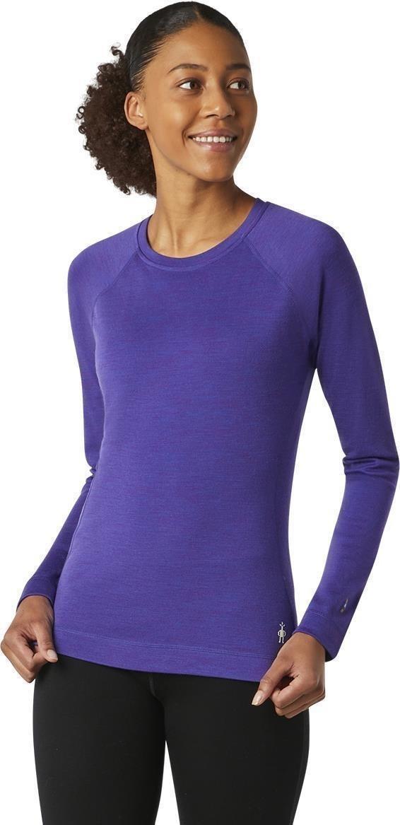 Classic Thermal Merino 250 Base Layer Crew - Womens - desert orchid heather 1