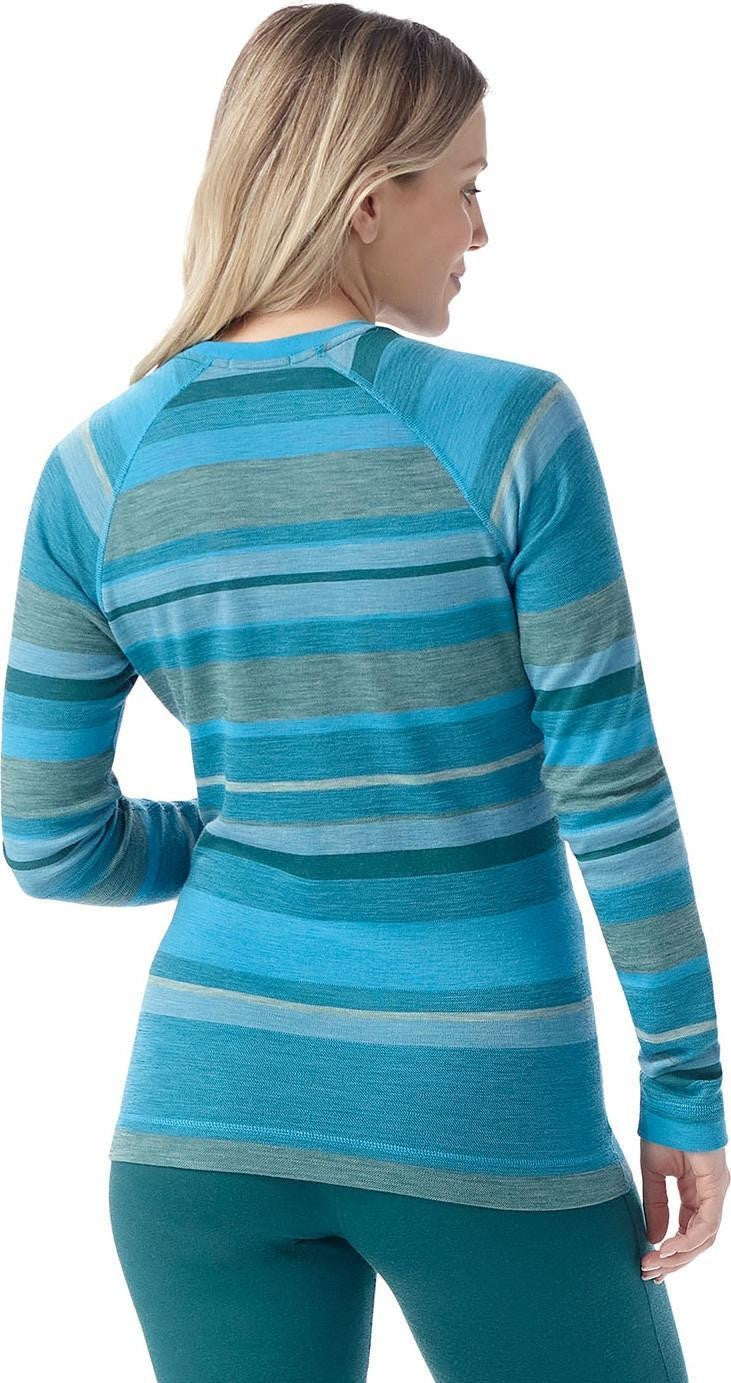 Classic Thermal Merino 250 Base Layer Crew - Womens - pool blue joviansphere 1