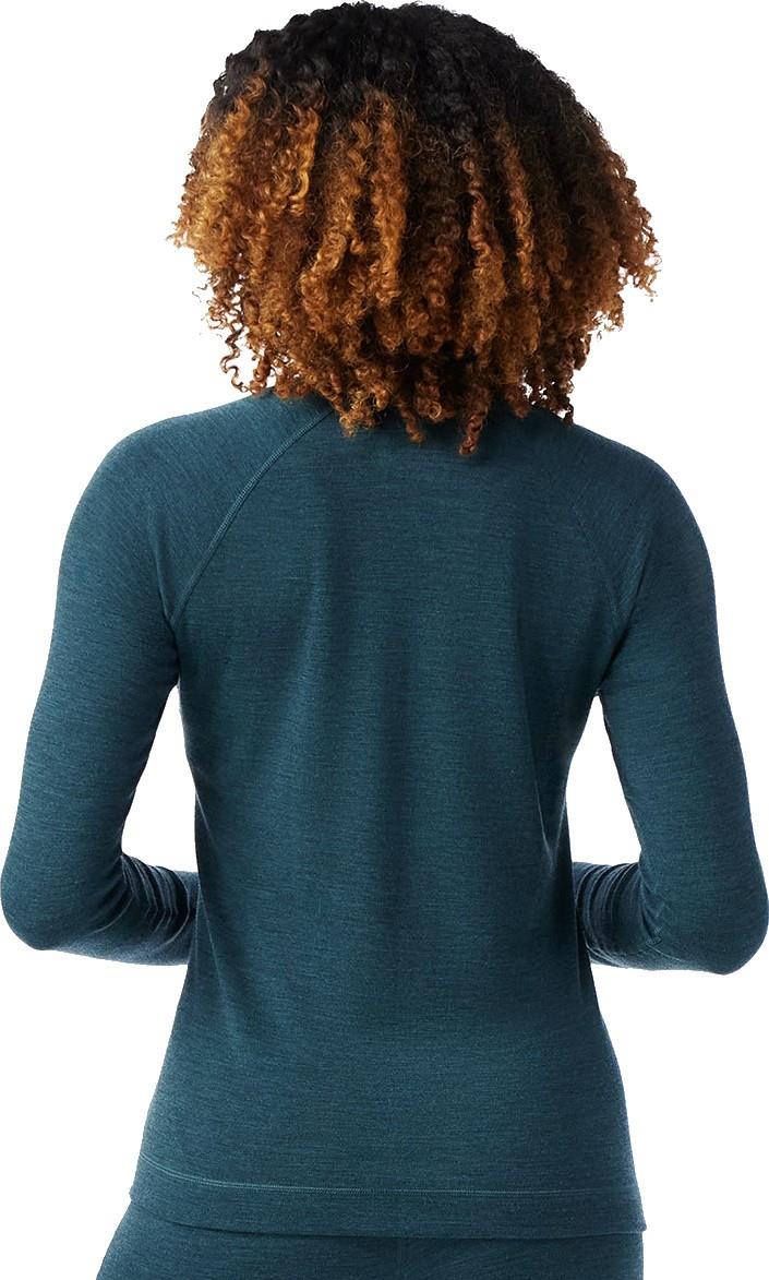 Classic Thermal Merino 250 Base Layer Crew - Womens - twilight blue heather 1