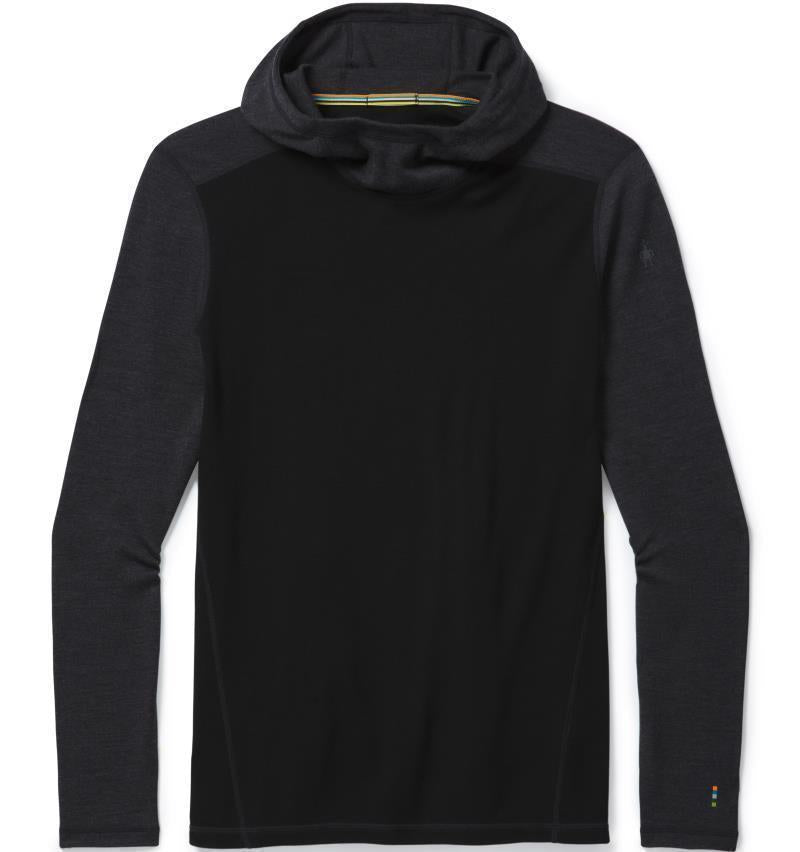 Classic Thermal Merino 250 Base Layer Hoodie - Mens - Black / Charcoal 1