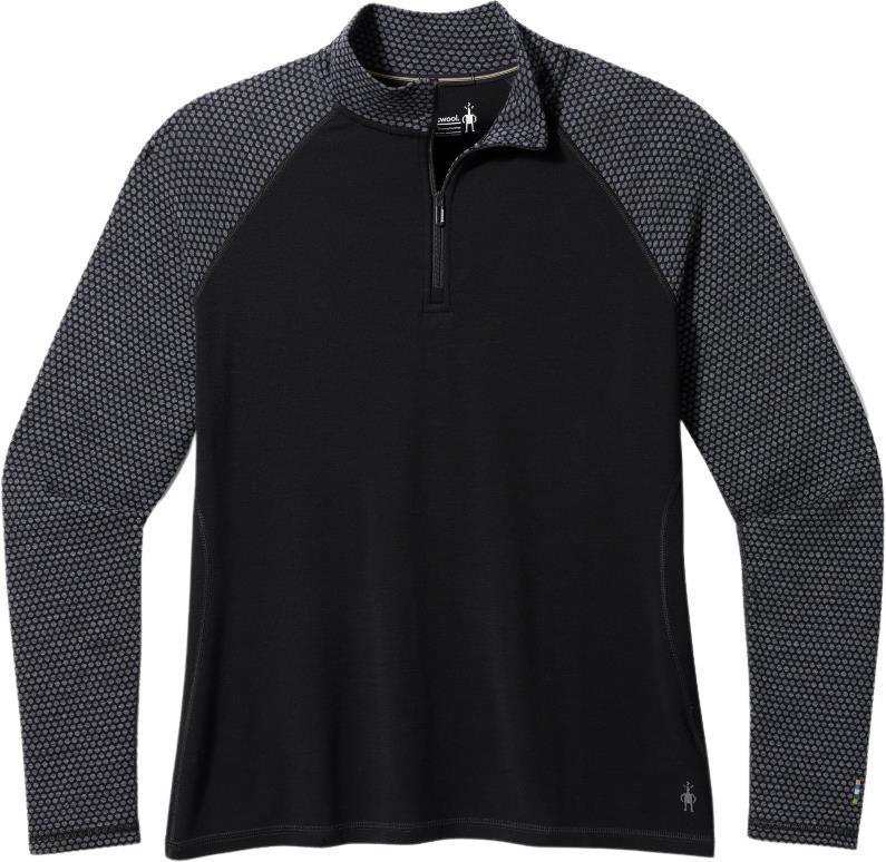 Classic Thermal Merino Base Layer 1/4 Zip Plus - Womens - Black 1