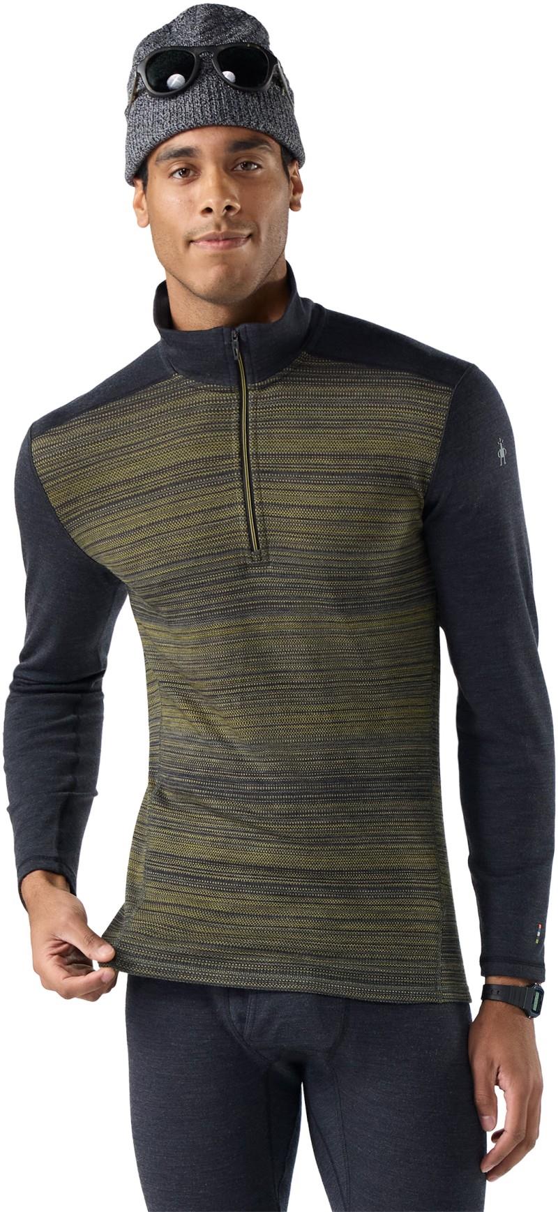 Classic Thermal Merino Base Layer 1/4 Zip - Mens - bronze color shift 1