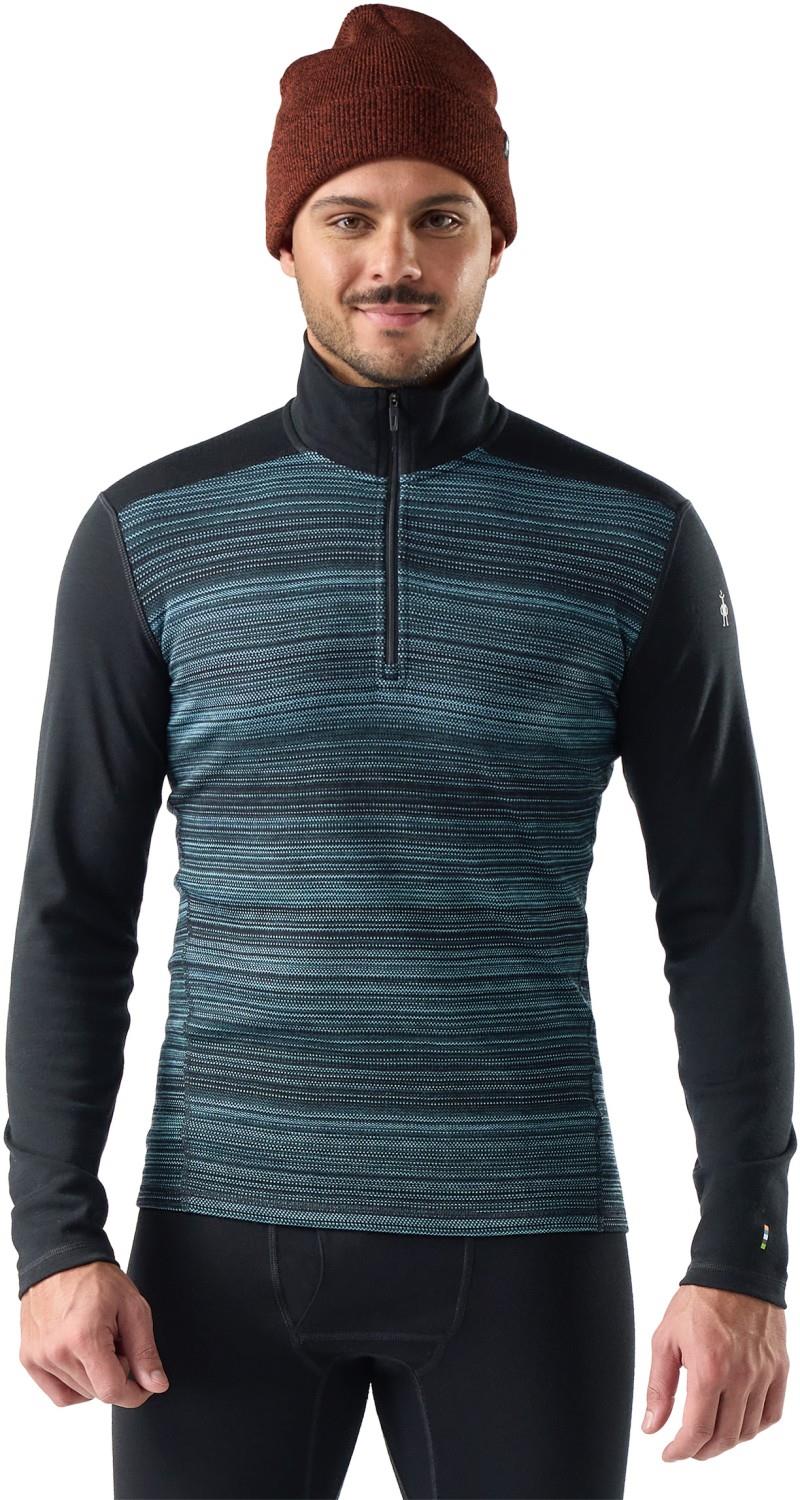 Classic Thermal Merino Base Layer 1/4 Zip - Mens - mineral color shift 1