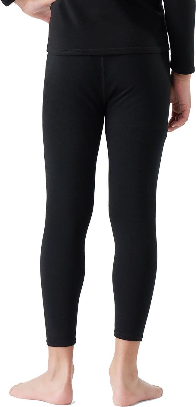 Classic Thermal Merino Base Layer Bottoms - Kids - black 1