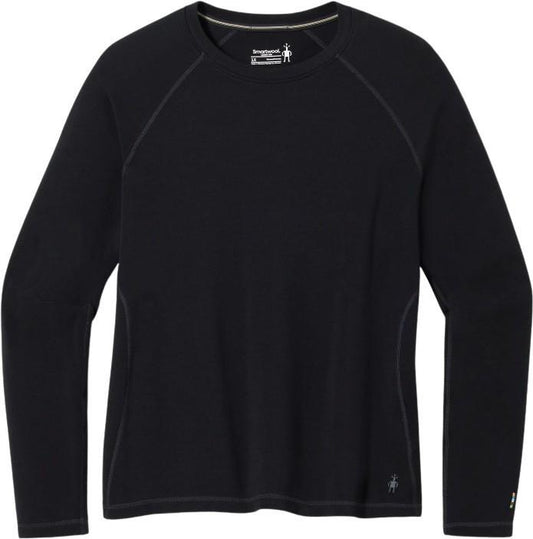 Classic Thermal Merino Base Layer Crew Plus - Womens - black 1