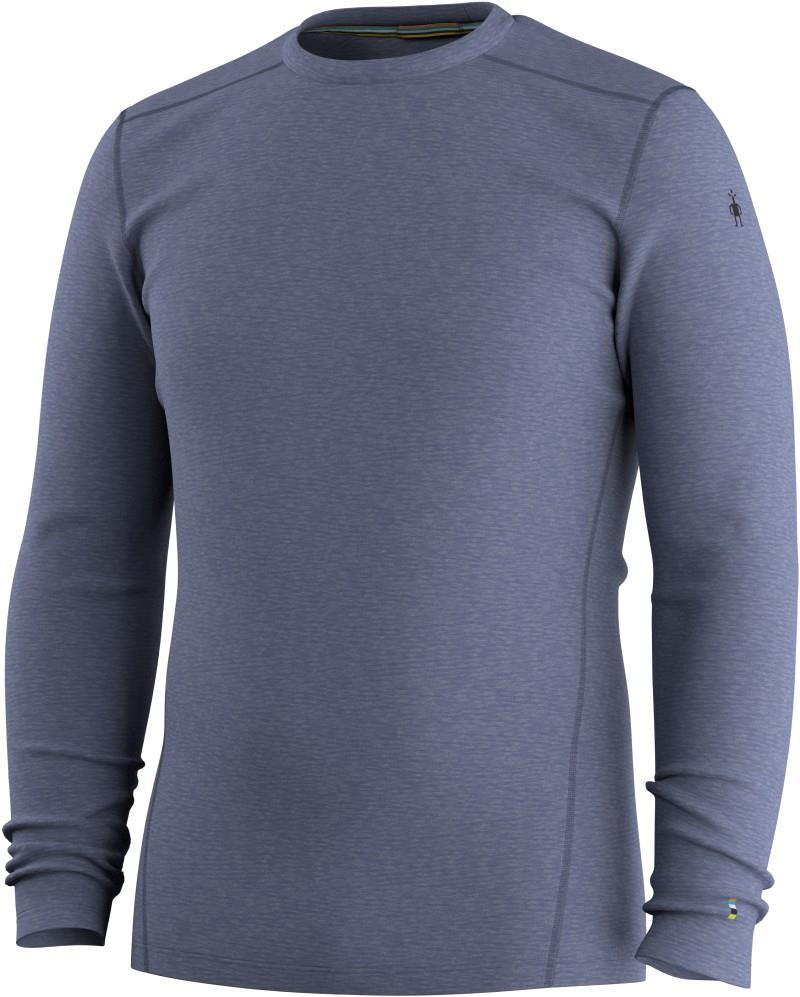Classic Thermal Merino Base Layer Crew - Mens - nightfall blue heather 1