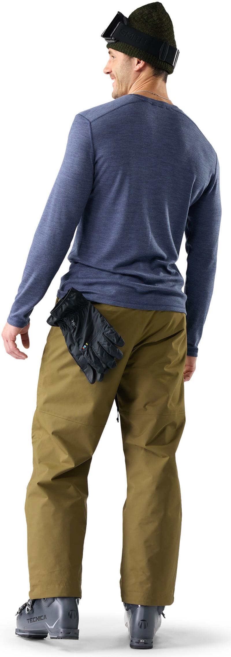 Classic Thermal Merino Base Layer Crew - Mens - nightfall blue heather 1