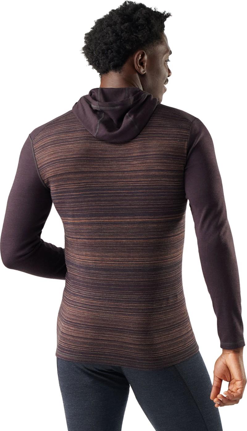 Classic Thermal Merino Base Layer Hoodie - Mens - mink color shift 1