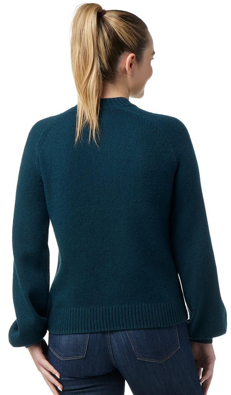 Cozy Lodge Bell Sleeve Sweater - Womens - Twilight Blue Heather 3