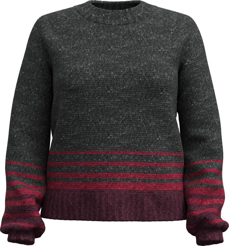 Cozy Lodge Ombre Sweater - Womens - Charcoal Heather 1