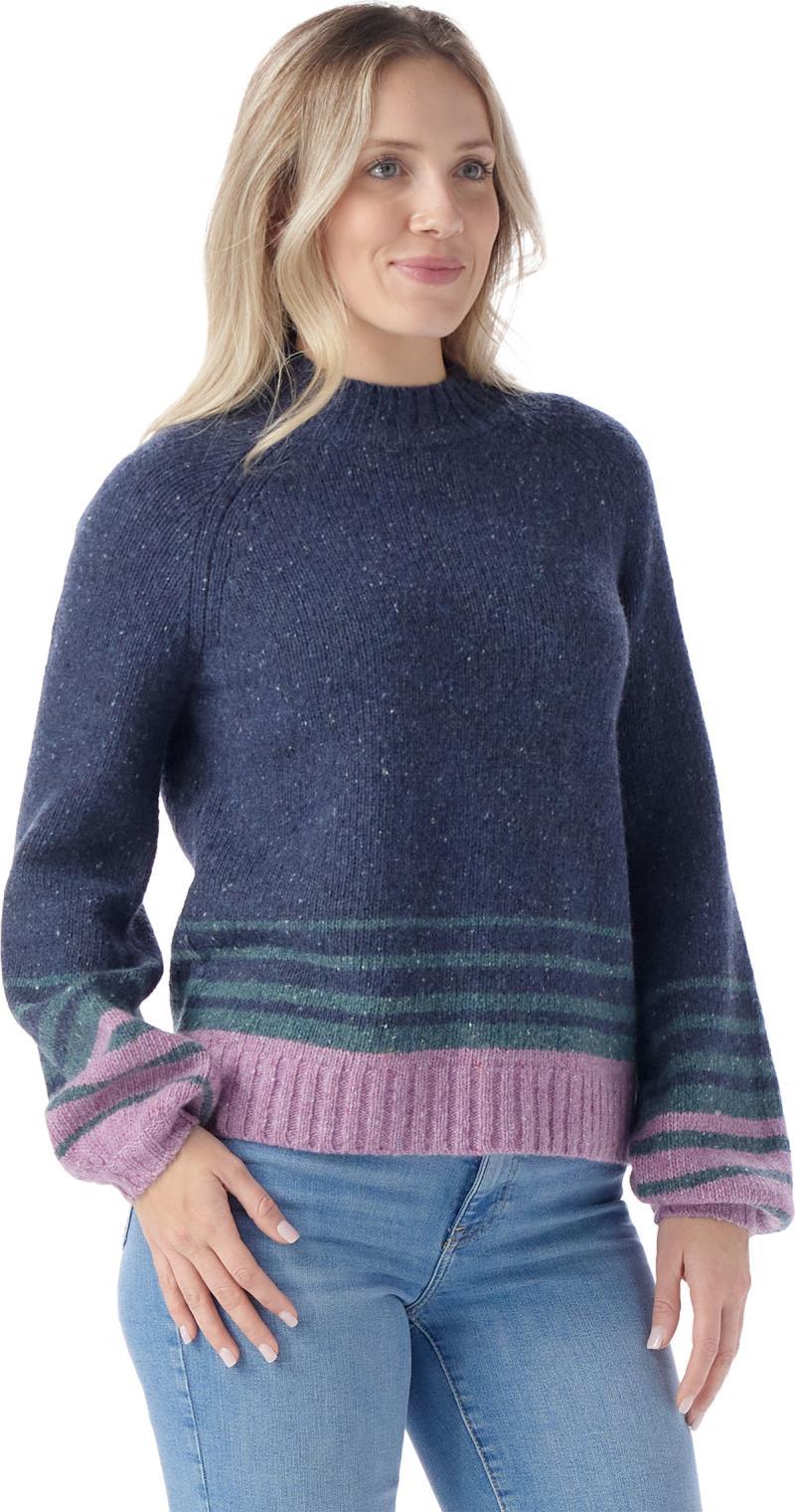 Cozy Lodge Ombre Sweater - Womens - Deep Navy Heather 2
