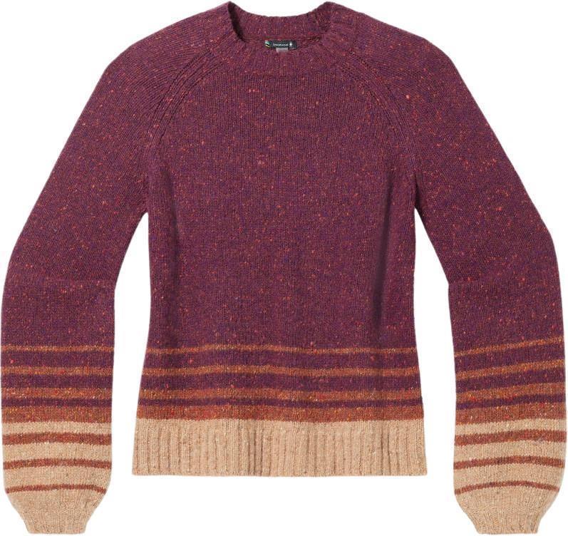Cozy Lodge Ombre Sweater - Womens - Eggplant Heather 1