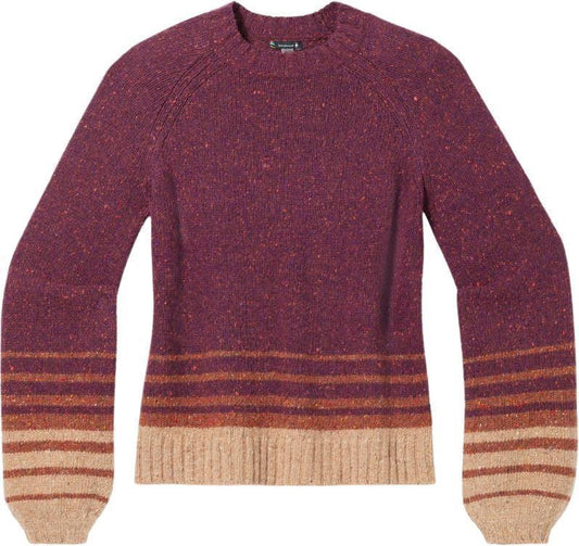 Cozy Lodge Ombre Sweater - Womens - Eggplant Heather 1