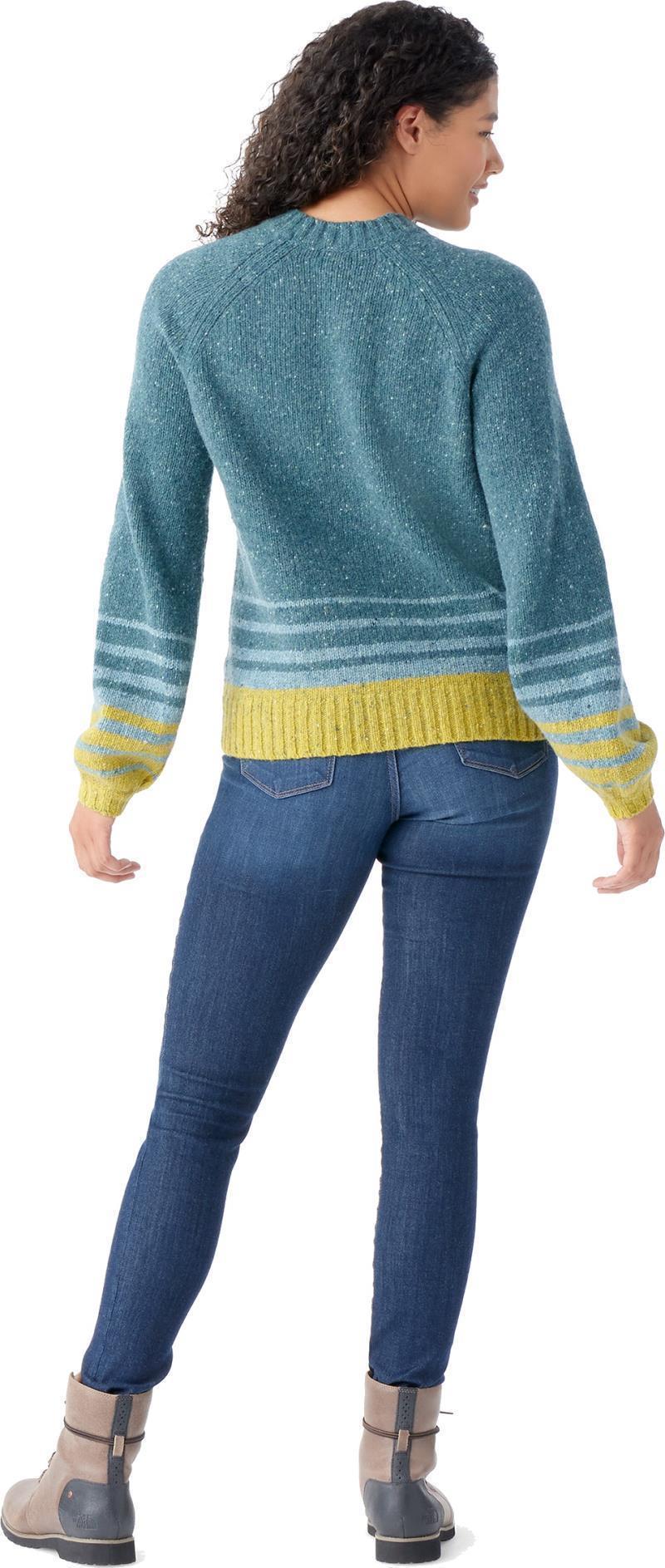 Cozy Lodge Ombre Sweater - Womens - Twilight Blue Heather 3