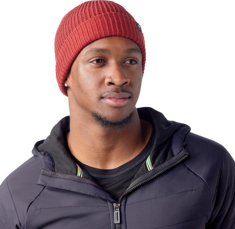 Creek Run Beanie - currant heather 1