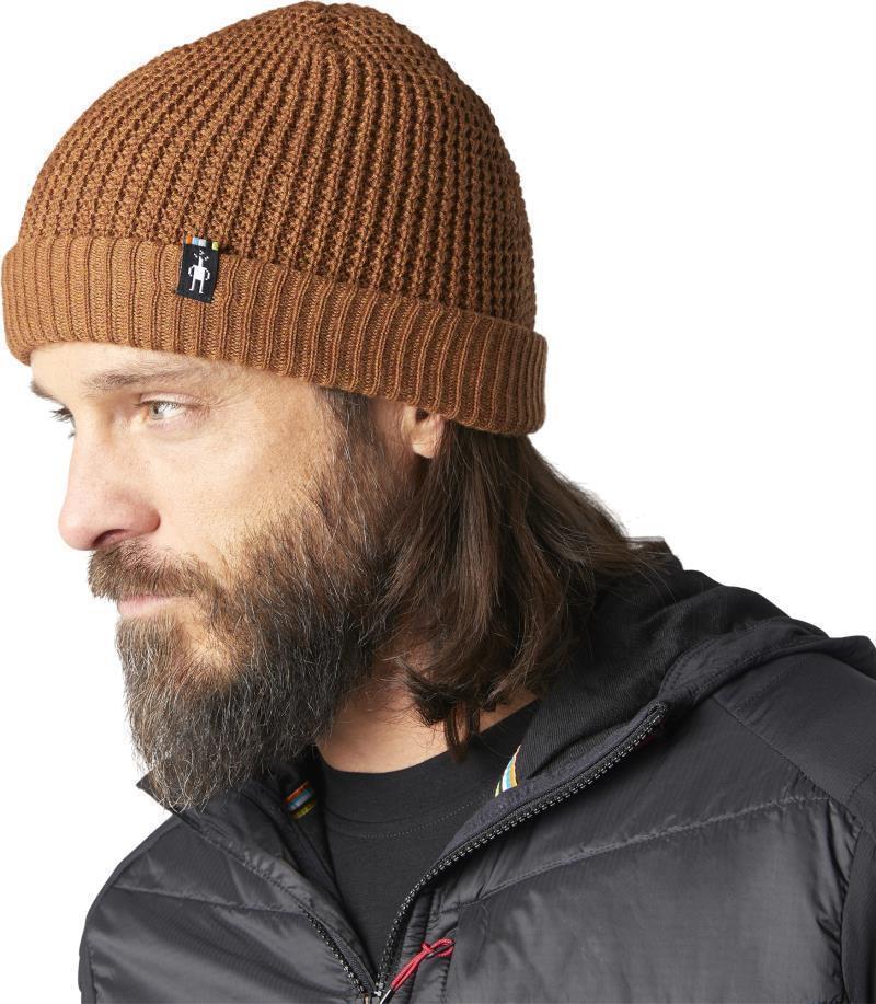 Creek Run Beanie - monument orange heather 1