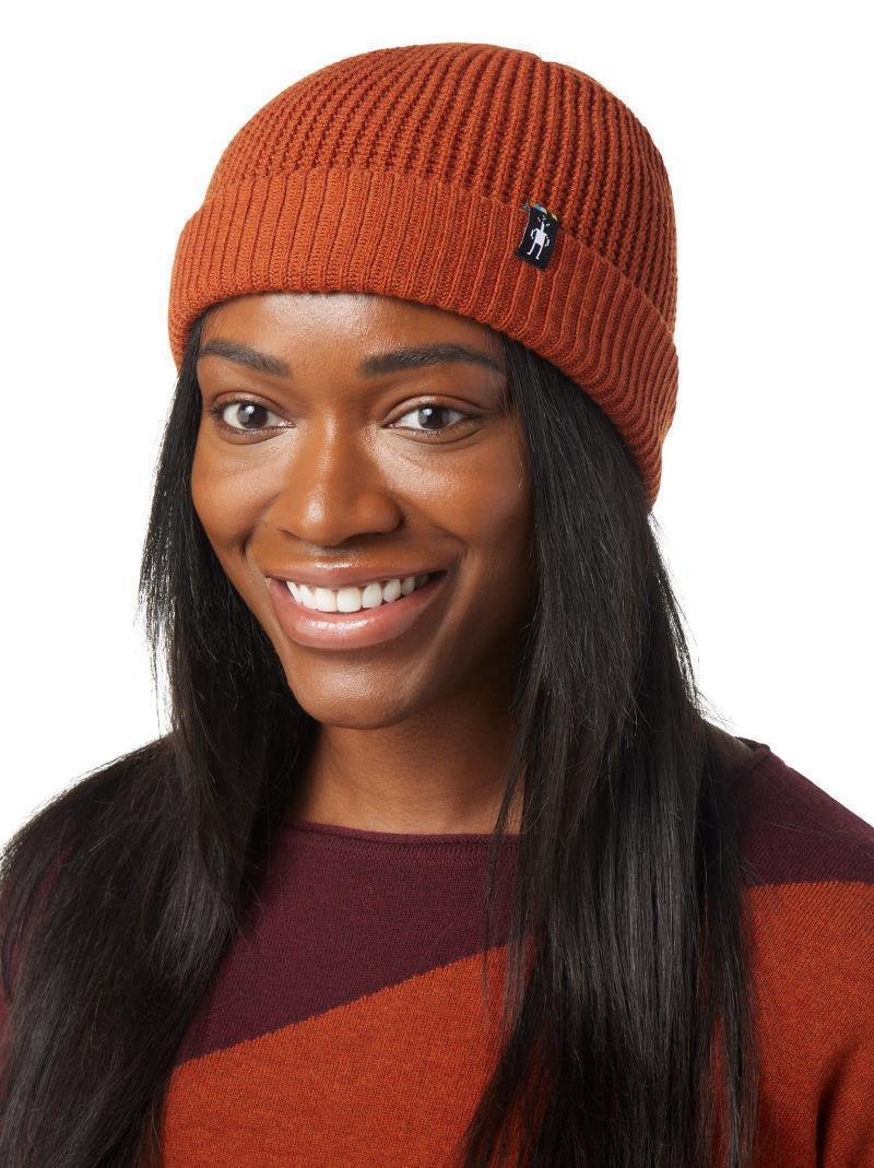 Creek Run Beanie - picante heather 1
