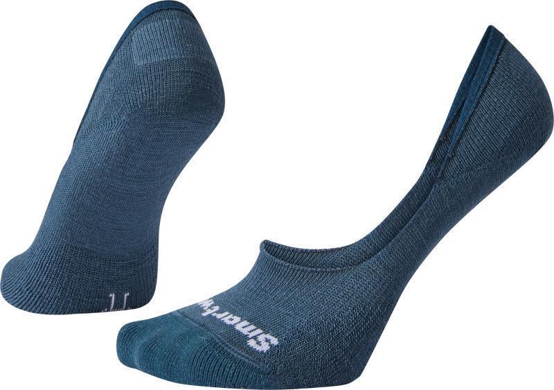 Cushion Hide and Seek No Show Socks - Womens - Prussian Blue 1