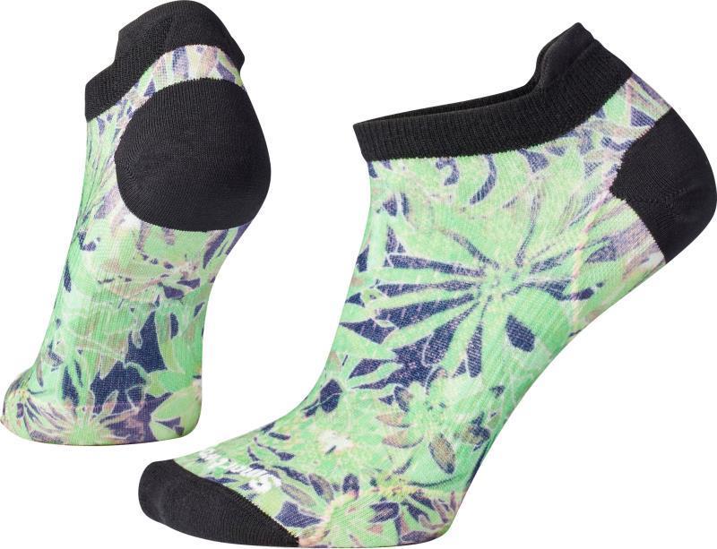 Cycle Zero Cushion Dazed Daisy Print Low Ankle Socks - Womens - Oasis 1