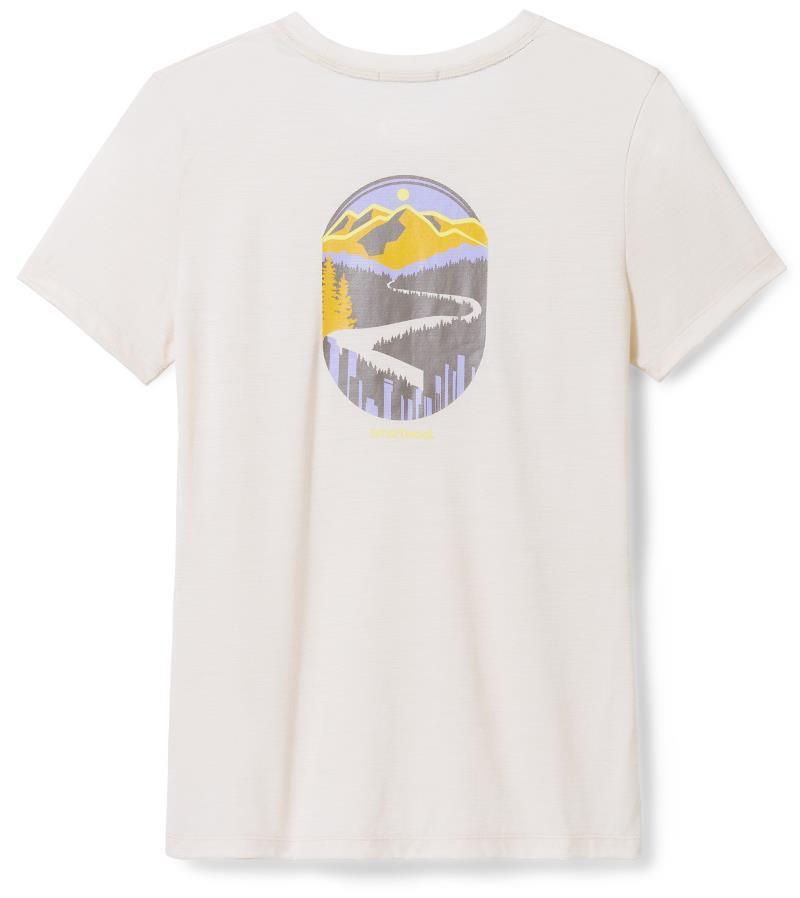 Denver Skyline Graphic SS Tee - Womens - Almond Heather 2